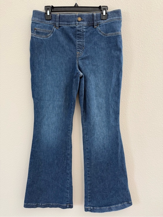 SPANX Denim - SPANX Pull On Blue Denim Flare Jeans XL